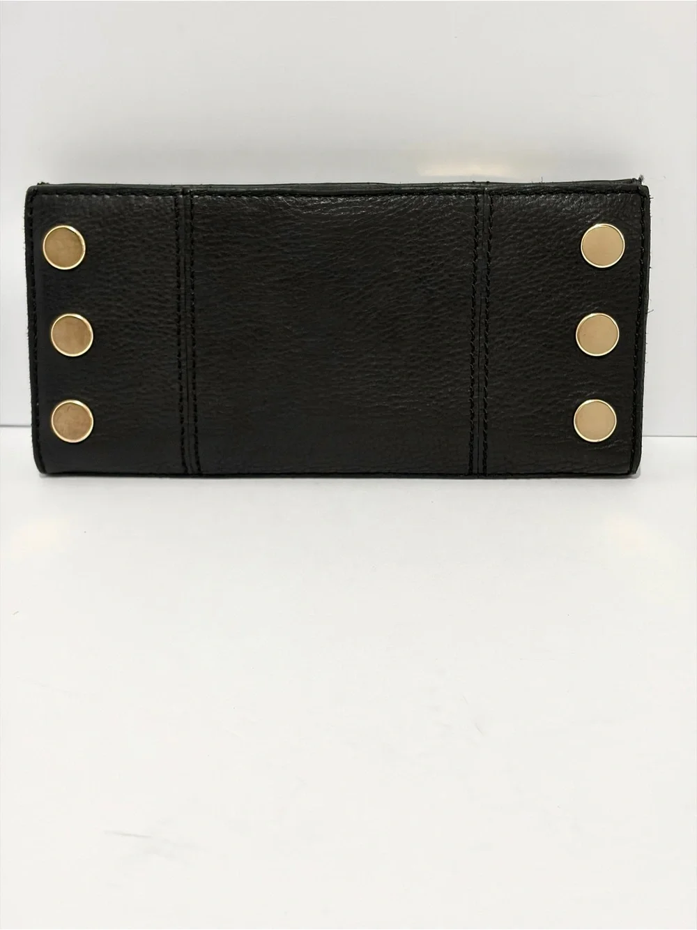 Hammitt 110 North In Black Leather With Brushed Gold Hardware